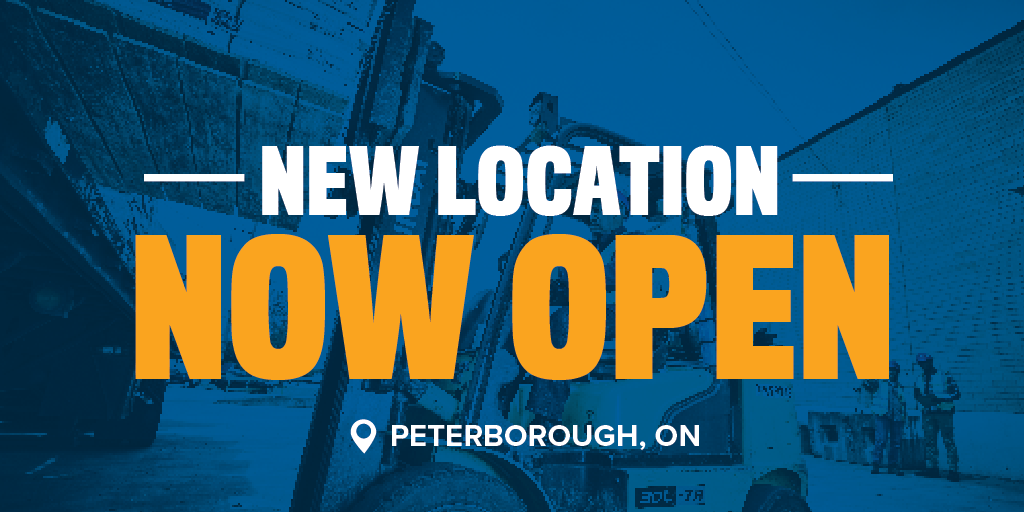 Opening new location in Peterborough, ON announcement